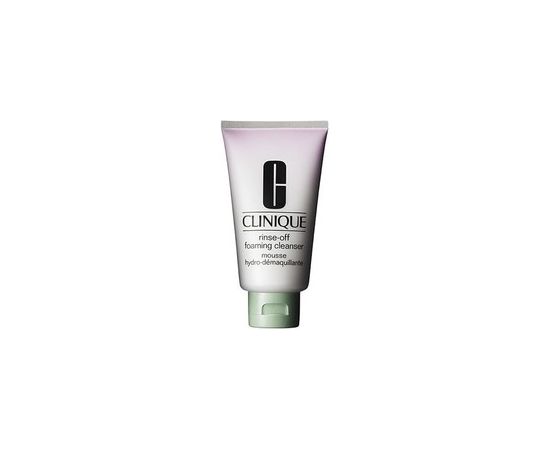 Clinique Rinse-Off Foaming Cleanser - cleansing foam on face 150ml