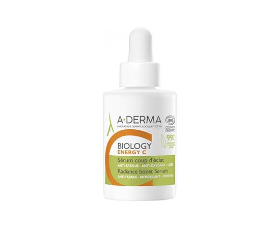 A-derma Biology Energy C Radiance Boost Serum - Rozjasňující pleťové sérum 30ml