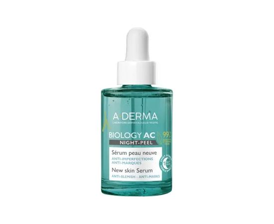 A-derma Biology AC Night-Peel New Skin Serum -  30ml