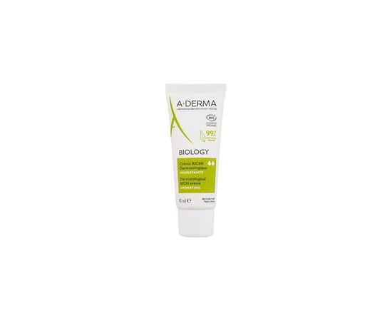 A-derma Biology Dermatological Rich Cream - Hydratační pleťový krém 40ml