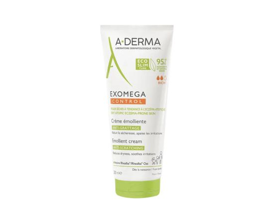 A-derma Exomega Control Rich Emollient Cream 200ml