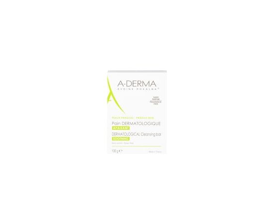 A-derma Les Indispensables Dermatological Cleansing Bar - Solid soap 100.0g