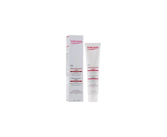Topicrem DA Emollient Face Cream - Zvláčňující pleťový krém 40ml