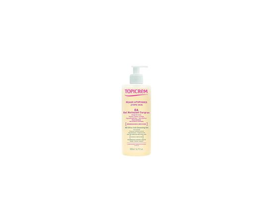 Topicrem DA Ultra-Rich Cleansing Gel - Ultra nourishing cleansing gel 500ml