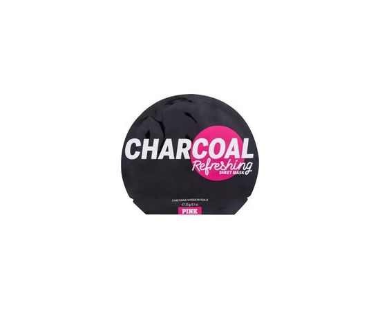 Pink Charcoal Refreshing Sheet Mask - Facial mask 1.0ks