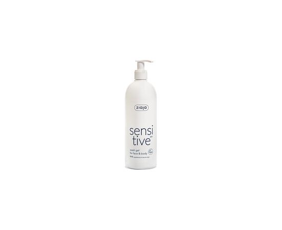 Ziaja Sensitive Face & Body Wash Gel - Krémový mycí gel na obličej a tělo 400ml