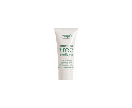 Ziaja Day Cream SPF 10 Normalizing Manuka Tree Purifying 50ml