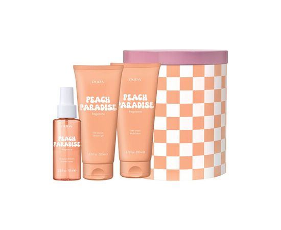 Pupa Peach Paradise Happy Box Kit 4 - Dárková sada 500ml