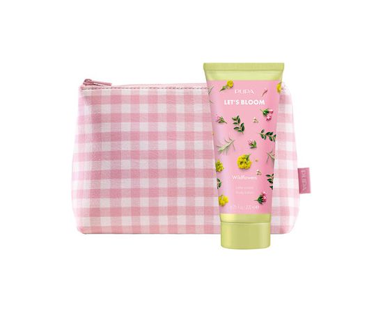 Pupa Wild Flowers Let´s Bloom Body Lotion - Tělové mléko s taštičkou 200ml