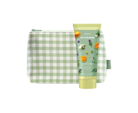Pupa Secret Garden Let´s Bloom Shower Gel - Sprchový gel s taštičkou 200ml