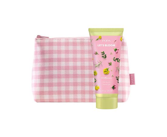 Pupa Wild Flowers Let´s Bloom Shower Gel - Sprchový gel s taštičkou 200ml