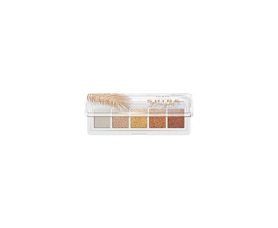 Pupa Shine Bright Eye Palette - 4 g 002 Sunset Gold