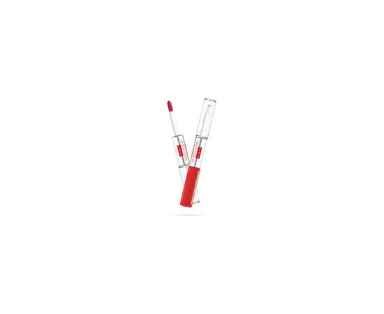 Pupa Long (Liquid Lip Colour) 2 x 4 ml 006 Fire Red