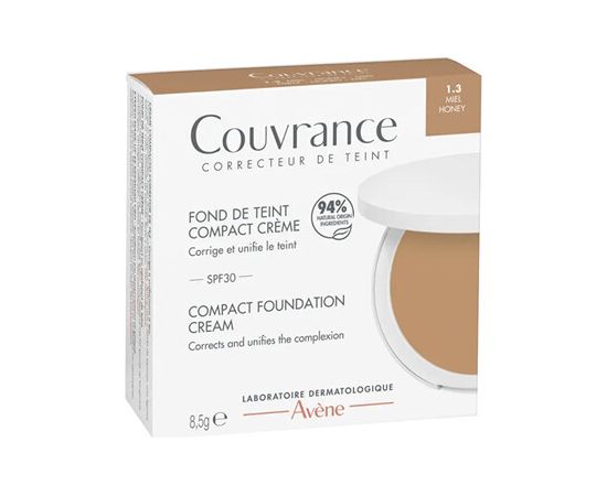 Avene Couvrance Compact Foundation Cream SPF 30 make-up 8,5 g 1.1 Natural 0.0g