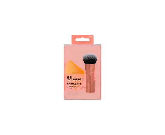 Real Techniques Mini Travel Duo - Mini sada štětce a houbičky 0ml