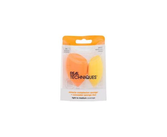 Real Techniques Miracle Complexion Sponge + Concealer Sponge Duo 1.0ks