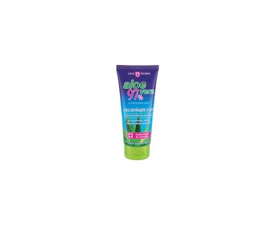 Vivaco VivaPharm Aloe Vera Cooling Gel - Soothing cooling gel after sunbathing, shaving and insect stings 100ml
