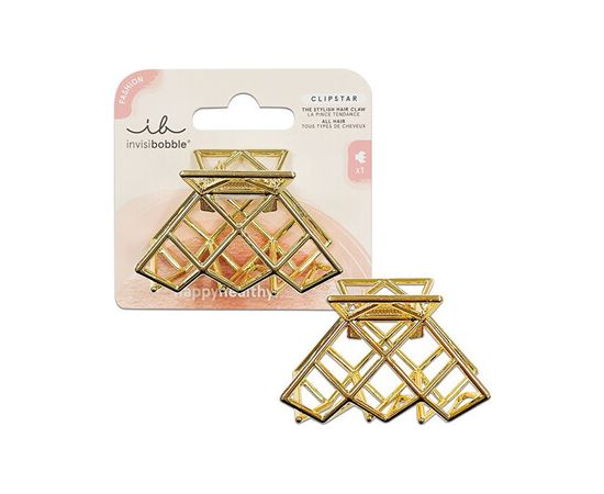 Invisibobble Clipstar Divine Metal - Sponka do vlasů