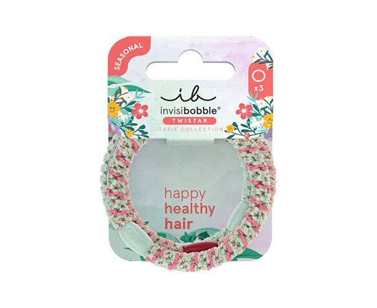 Invisibobble Twistar Oasis Mint Braids - Gumička 3 ks