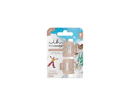 Invisibobble Apres Ski Shimmer - Skřipec do vlasů 2 ks