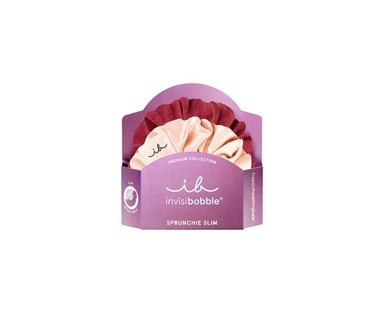 Invisibobble Sprunchie Slim Premium You Make me Blush - Gumička do vlasů ( 2 ks )