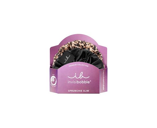 Invisibobble Sprunchie Slim Premium Leo is the New Black - Gumička do vlasů ( 2 ks )