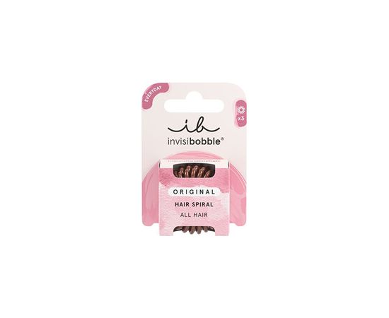 Invisibobble Original Pretzel Brown - Gumička do vlasů ( 3 ks )