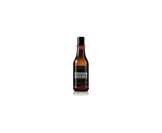 Redken Brews 3 in 1 - Shampoo, Conditioner and Shower Gel 3 in 1 300ml