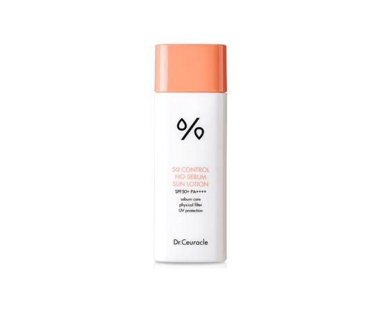 Dr.ceuracle 5a Control No-Sebum Sun Lotion SPF 50 - Pleťové mléko na opalování pro mastnou a problematickou pleť 50ml