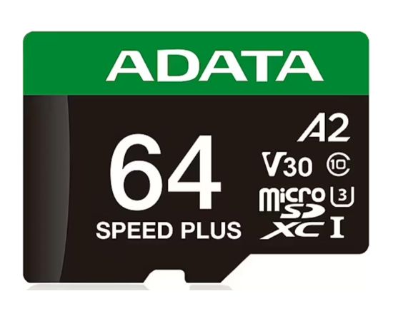 A-data MEMORY MICRO SDXC 64GB UHS-I/UD64GUI3V30A2SP-RA1 ADATA