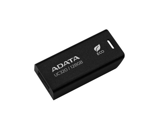 A-data MEMORY DRIVE FLASH USB3.2 128G/BLACK UC320-128G-RBK/BK ADATA