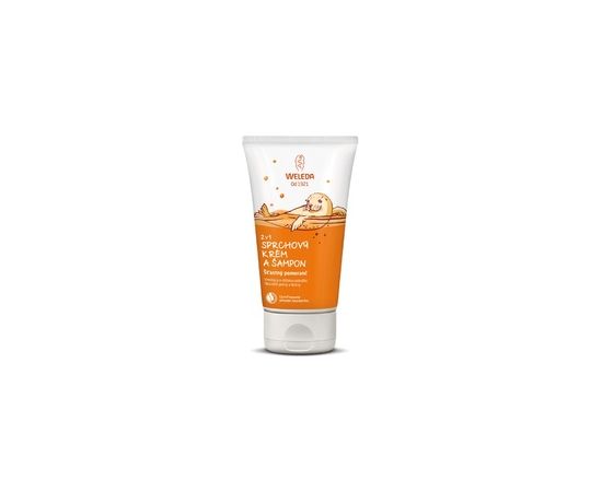 Weleda Shower cream and shampoo 2 in 1 Happy orange 150 ml 150ml