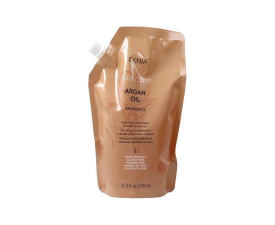 LakmÉ Teknia Hair Care Argan Oil Shampoo Refill - Náplň vyživujícího šamponu pro všechny typy vlasů 600ml