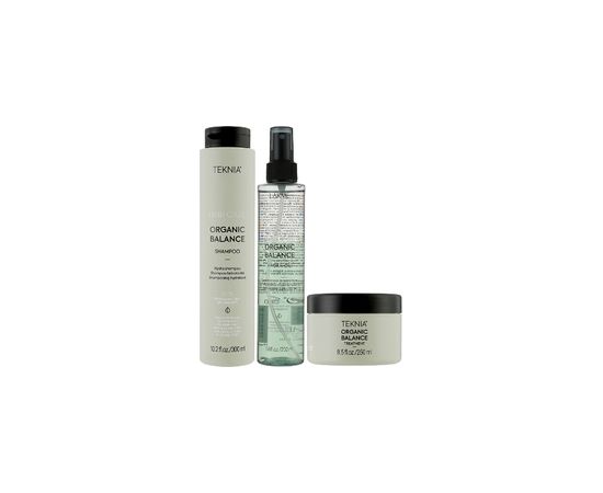Lakmé Teknia Organic Balance 650ml Pack 300ml + 250ml + 100ml