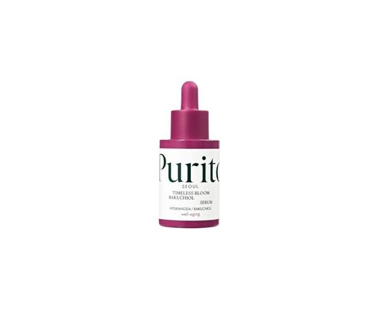 Purito Timeless Bloom Bakuchiol Revitalizing Serum - Pleťové sérum proti vráskám s bakuchiolem 30ml