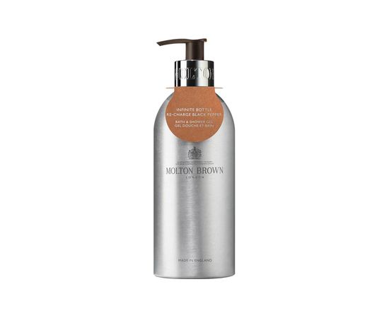 Molton Brown Re-Charge Black Pepper Infinite Bottle - Koupelový a sprchový gel 400ml
