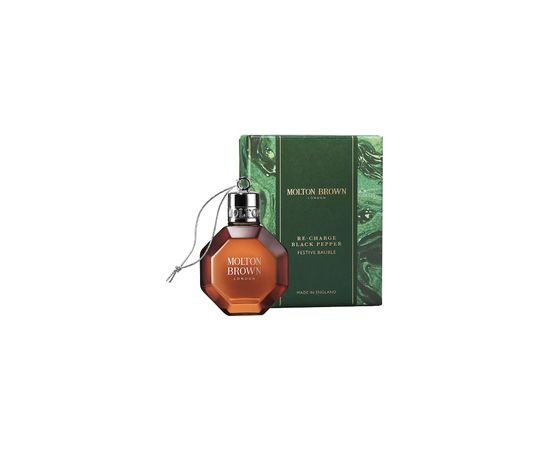 Molton Brown Re-charge Black Pepper Festive Bauble Bath & Shower Gel - Koupelový a sprchový gel 75ml