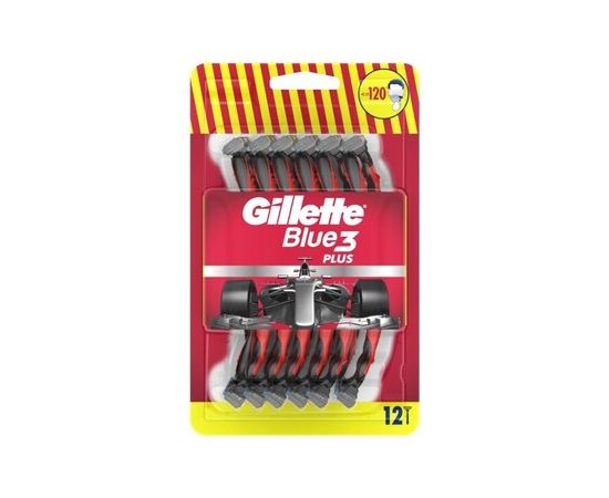 Gillette Blue3 Red ( 12 ks ) - Jednorázová holítka pro muže