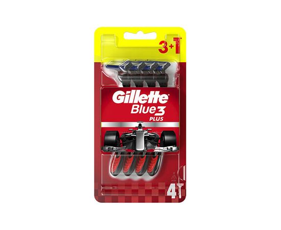 Gillette Blue3 Plus 3+1 ks - Jednorázová holítka