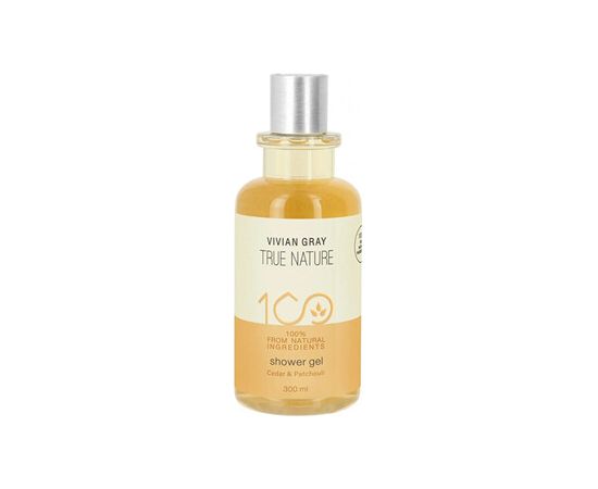 Vivian Gray True Nature Cedar & Patchouli Shower Gel - Sprchový gel 300ml
