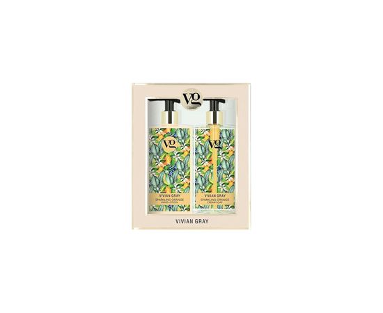 Vivian Gray Sparkling Orange Cream Soap & Hand Lotion Set - Kosmetická sada na ruce
