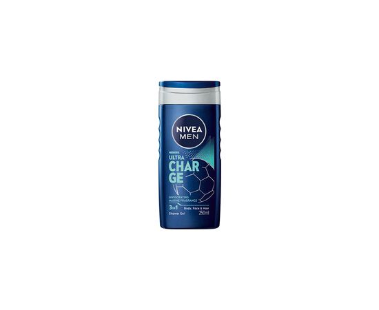 Nivea Ultra Charge Shower Gel 250ml