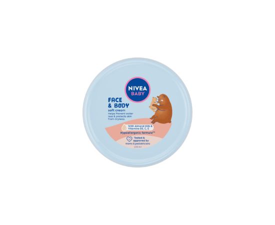 Nivea Baby Face & Body Soft Cream 200ml