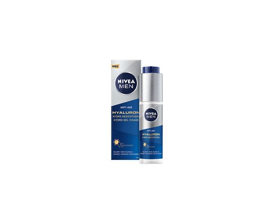 Nivea Men Hyaluron Anti-Age Hydro Gel Visage - Refreshing skin gel 50ml