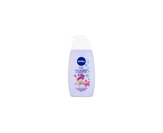 Nivea 2 in 1 Shower Shampoo - Baby shower gel and shampoo 2 in 1 with the aroma of forest fruits 500ml