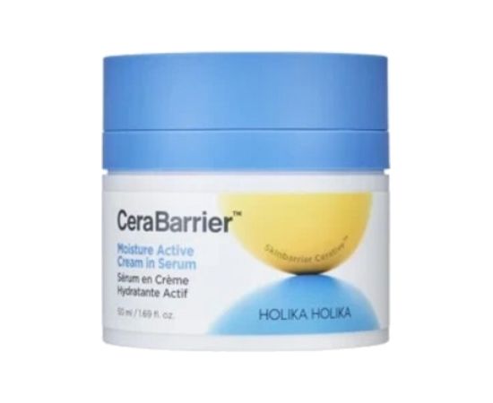 Holika Holika CeraBarrier Moisture Active Cream in Serum - Koncentrované hydratační sérum v krému 50ml