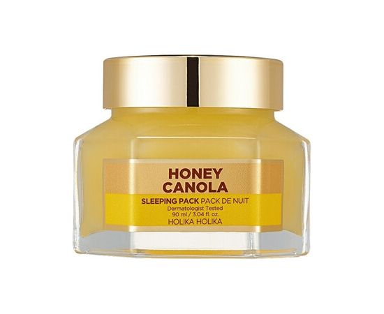 Holika Holika Canola Honey Sleeping Pack - Night face mask with honey and canola 90ml