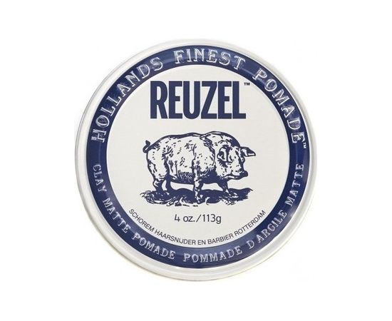 Reuzel Clay Matte Pomade - Matující pomáda na vlasy s jílem 95ml