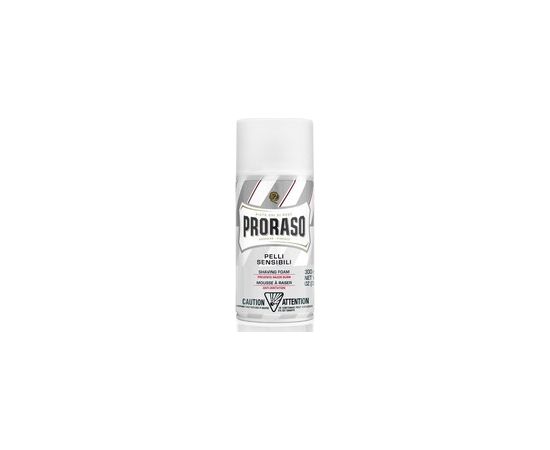 Proraso White Shaving Foam - Shaving foam for sensitive skin with green tea 50ml