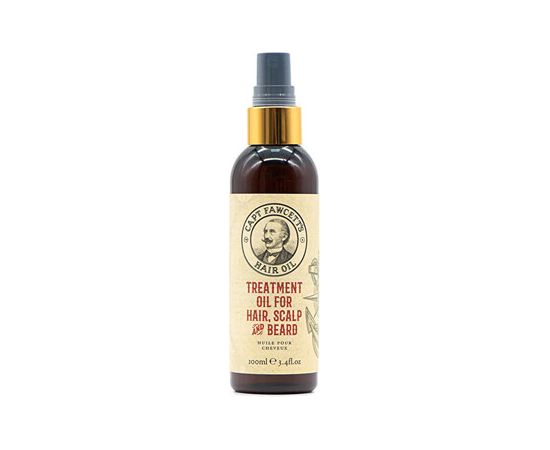 Captain Fawcett Hair, Scalp and Beard Oil 100ml